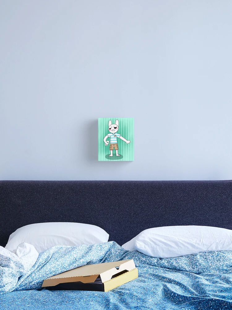 Thumbnail 2 of 3, Canvas Print, Ok Rabbit designed and sold by RabtinyEson.