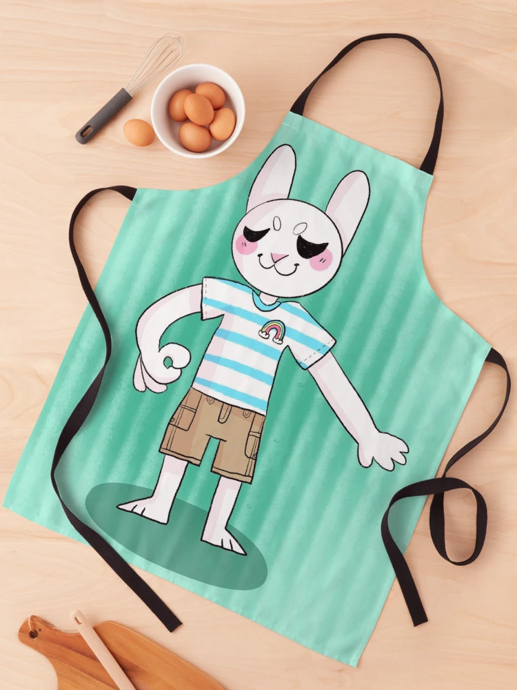 Thumbnail 1 of 6, Apron, Ok Rabbit designed and sold by RabtinyEson.