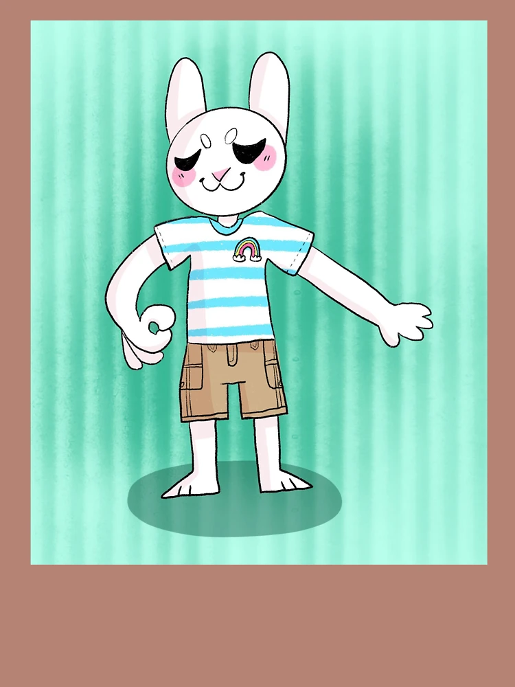 Thumbnail 4 of 4, Boxy T-Shirt, Ok Rabbit designed and sold by RabtinyEson.