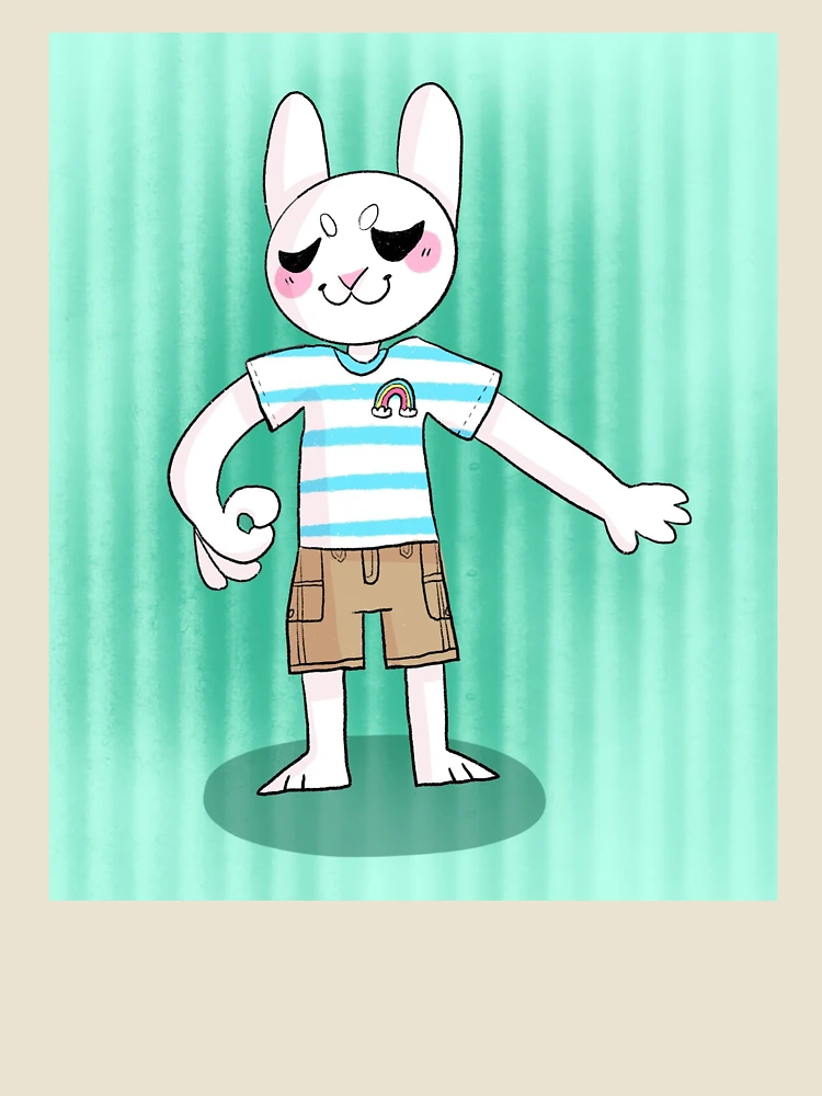 Thumbnail 4 of 4, Relaxed T-Shirt, Ok Rabbit designed and sold by RabtinyEson.