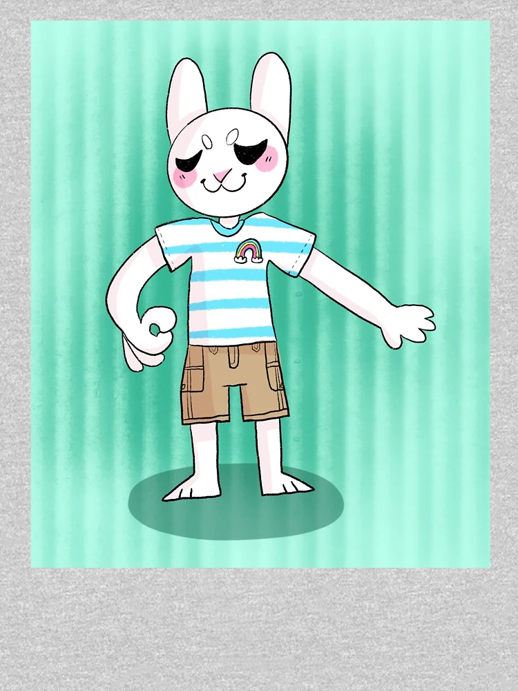 Thumbnail 4 of 4, V-Neck T-Shirt, Ok Rabbit designed and sold by RabtinyEson.