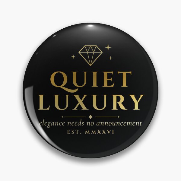 Item preview, Quiet Luxury Gold Diamond Emblem designed and sold by NoorCanvasArt.