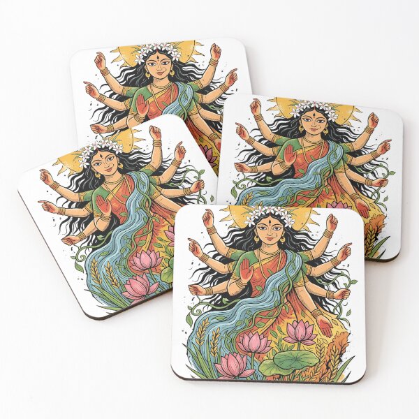 Item preview, Mother Earth Goddess Nature Divine Feminine Art designed and sold by Rongchonge.