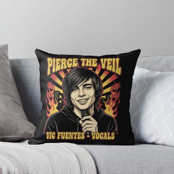 Item preview, Vic Fuentes perfora el rostro de The Veil designed and sold by CassellRC.