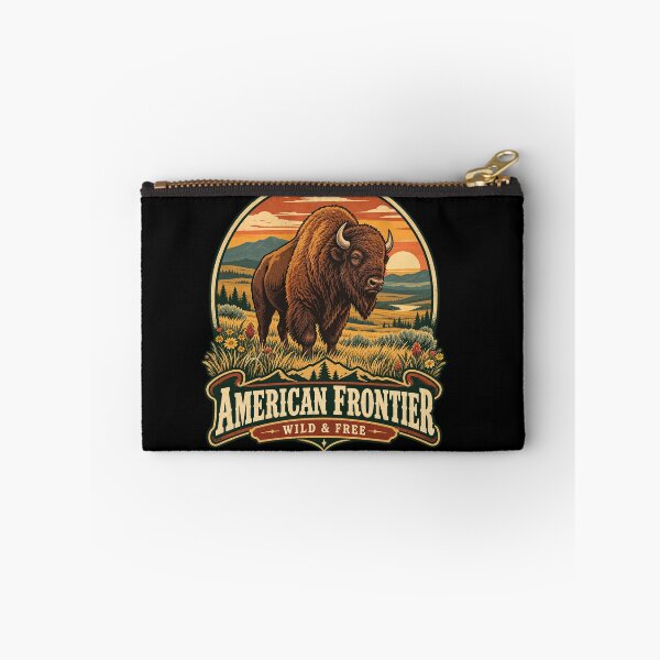 Item preview, American Frontier Bison – Vintage Wild West designed and sold by dhmnee.