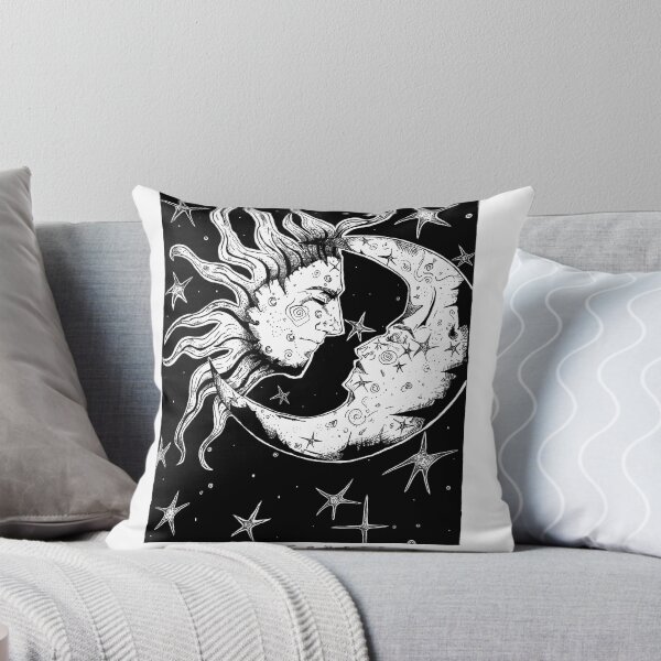 Item preview, Lovers Tarot Card-- the sun and the moon designed and sold by Scribbledbats.