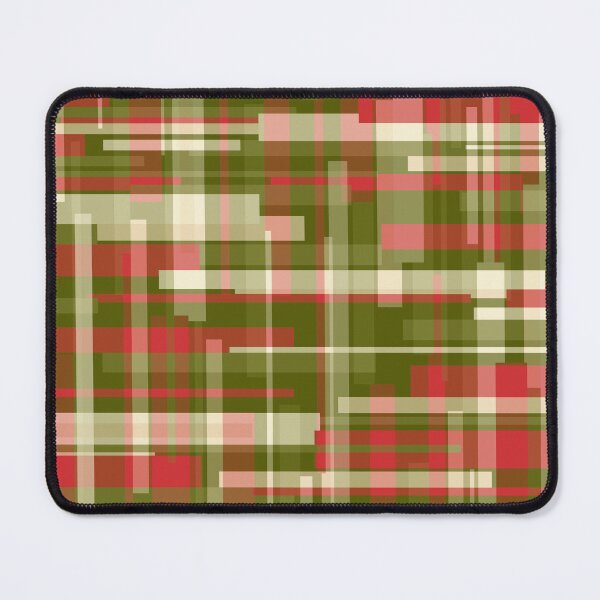 Item preview, Retro Christmas Deconstructed Plaid Pattern designed and sold by kierkegaard.