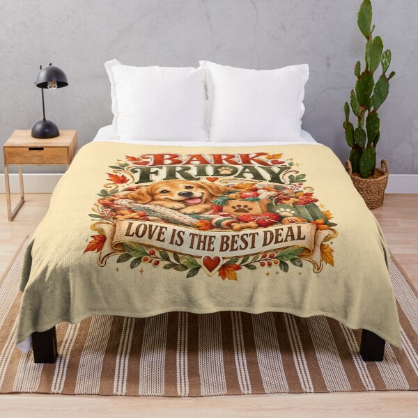 Item preview, Bark Friday Love Is The Best Deal Heartwarming Dog Mom Cozy Watercolor Autumn Design designed and sold by Im-Ara.