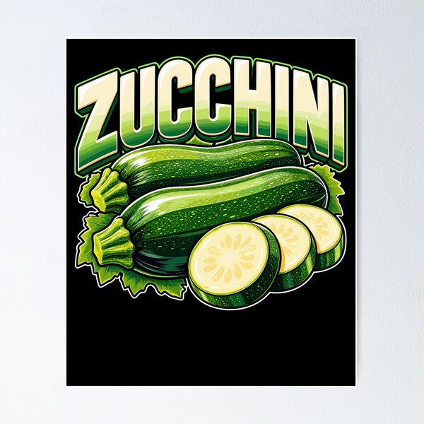 Item preview, Zucchini Vegetable Garden Fresh Produce Lover Design designed and sold by stmpdwrld.