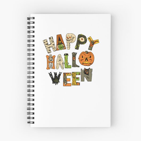 Item preview, Happy Halloween Spooky Monster Alphabet Art designed and sold by Dmo3HarkoArt.