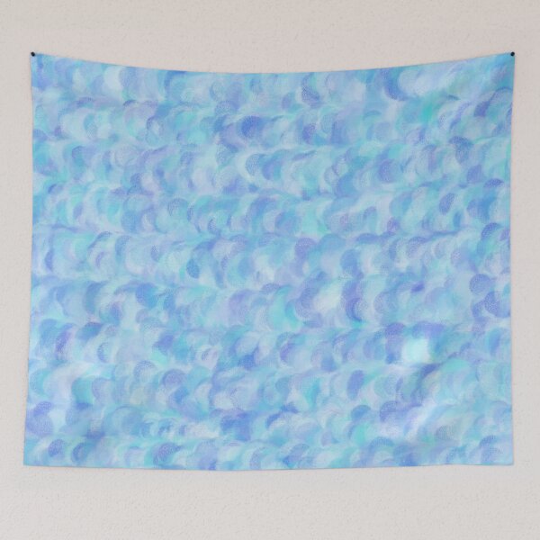 Item preview, Abstract Blue Purple Pattern designed and sold by ArtbyDebbieC.
