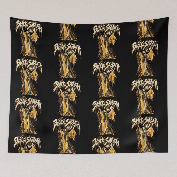 Item preview, Black Sabbath Vol. 4 Vintage Heavy Metal Art designed and sold by pepperin7x01.