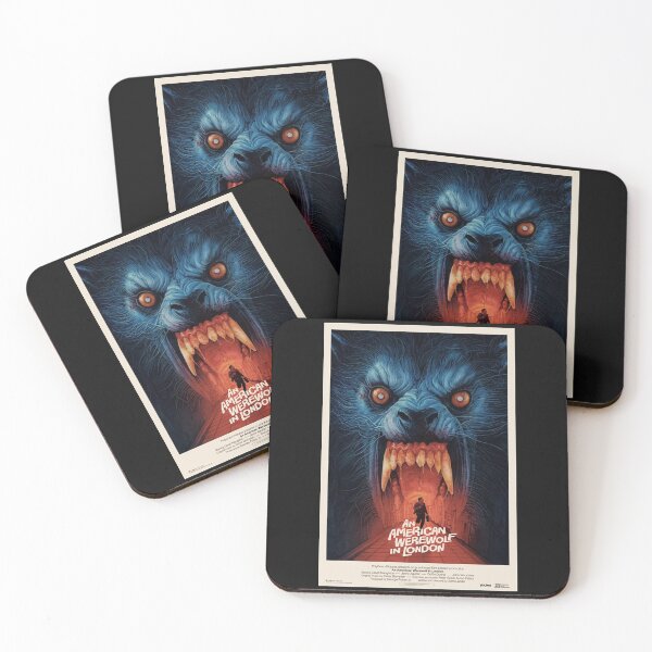 Item preview, An American Werewolf in London Poster 1 designed and sold by Atomic Mouth Designs.