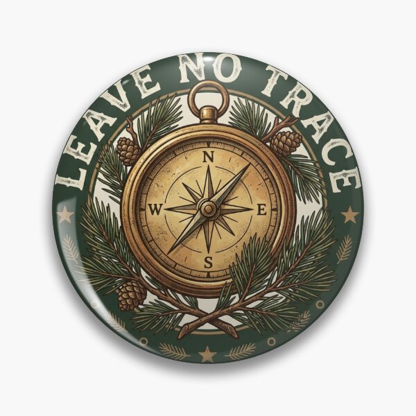 Item preview, Vintage Outdoor Adventure Compass Badge Emblem  designed and sold by JunTheK.