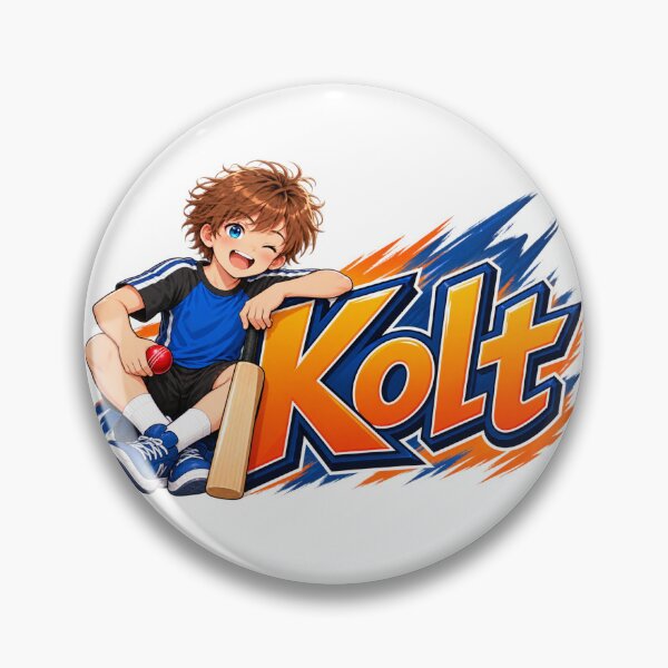 Item preview, Kolt Name Logo Cartoon Character Design designed and sold by Kenzie & Co.