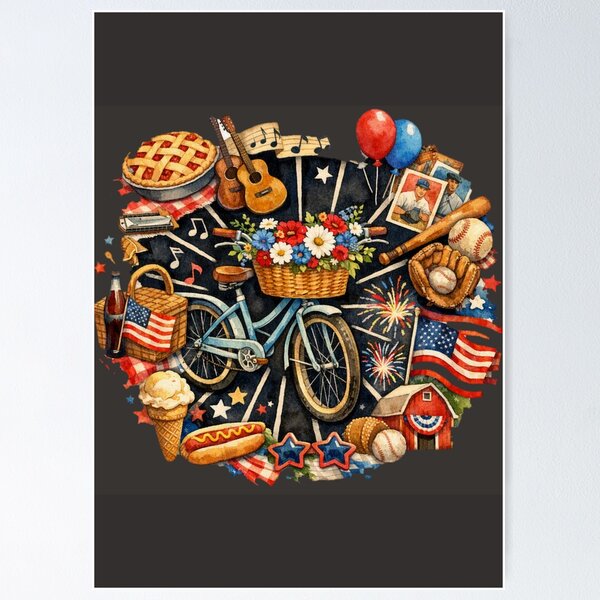 Item preview, Vintage Americana Nostalgia designed and sold by lifeinspired4u.