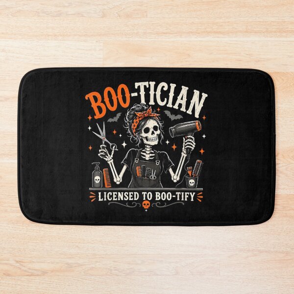 Item preview, Boo-Tician Halloween Hair Stylist Skeleton Hairstylist designed and sold by Denenberg Jardel.