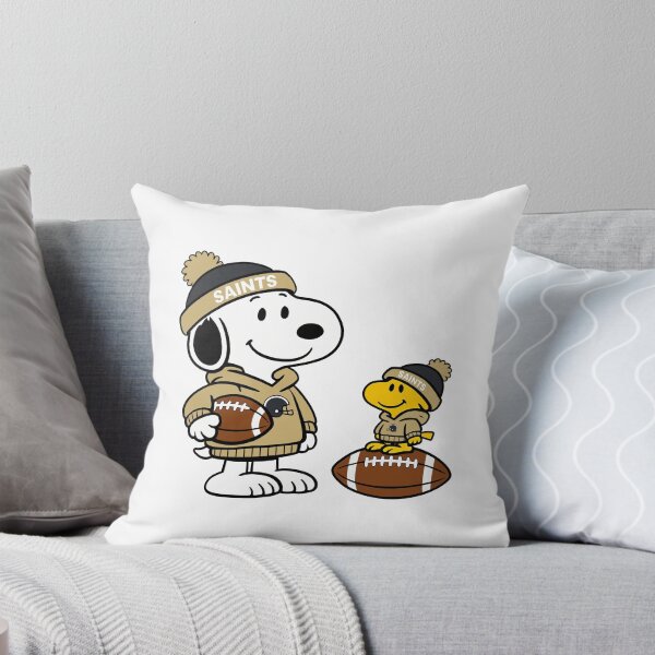 Item preview, Snoopy & Woodstock New Orleans Saints Football Retro F957 designed and sold by GLUVY-THEME.