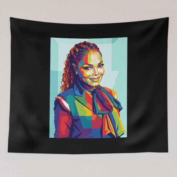 Item preview, Janet Jackson Pop Art designed and sold by Kindcorner.
