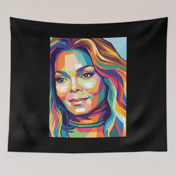 Item preview, Janet Jackson Pop Art designed and sold by Kindcorner.