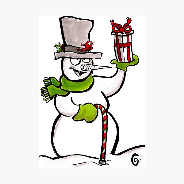 Item preview, Snowman Gift designed and sold by Grasdal.