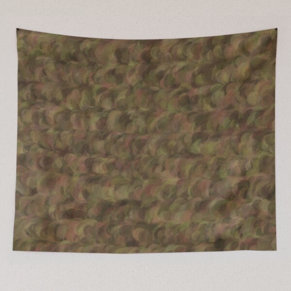 Item preview, Abstract Brown Green Pattern designed and sold by ArtbyDebbieC.