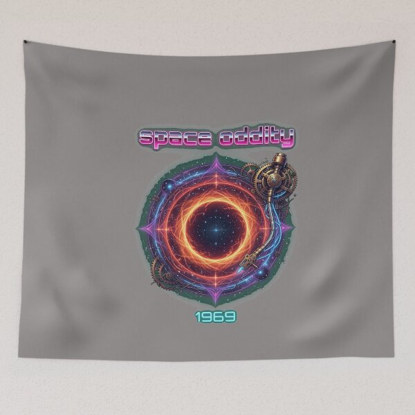 Item preview, Minimalist Record Space Oddity 1969 Graphic-4 designed and sold by KaiGebhardt.