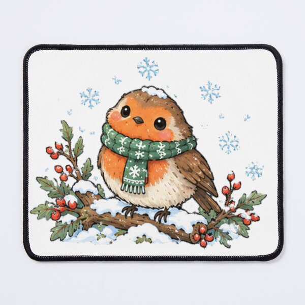 Item preview, Cute Winter Robin designed and sold by MellowMunchkins.