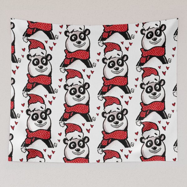 Item preview, A Christmas Panda! designed and sold by Grasdal.