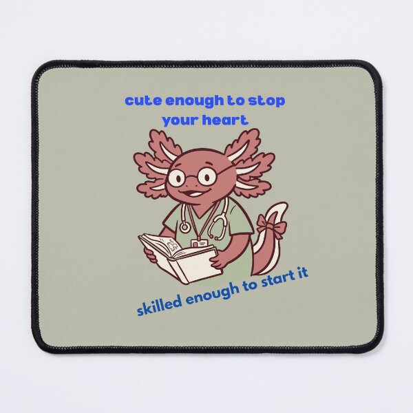 Item preview, Cute Enough to Stop Your Heart Vet Nurse Doctor designed and sold by rnscreationsin.