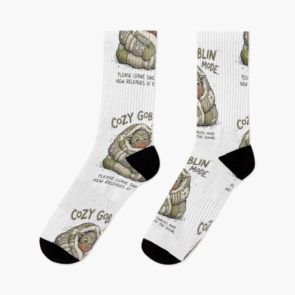 Item preview, Cozy Goblin Mode Please Leave Snacks and New Releases at the Door – Funny Bookish Art designed and sold by Luminari Creations.