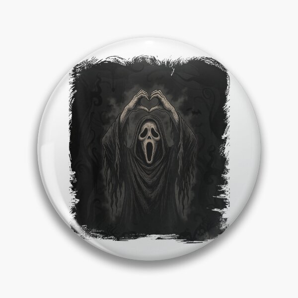 Item preview, Creepy Cute Ghost Horror Design With Spooky Heart Hands designed and sold by HuserPiri.