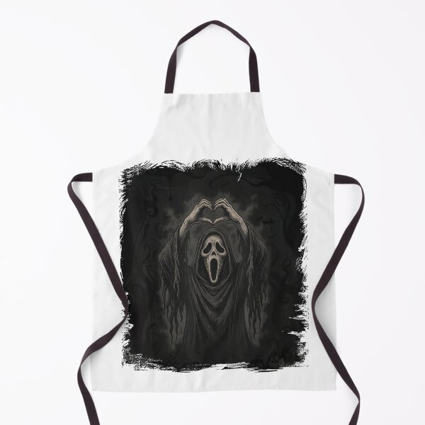 Item preview, Creepy Cute Ghost Horror Design With Spooky Heart Hands designed and sold by HuserPiri.