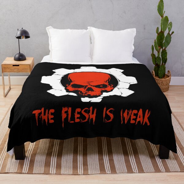 Item preview, Gears of Wars the flesh is weak designed and sold by Lucinda--Power.