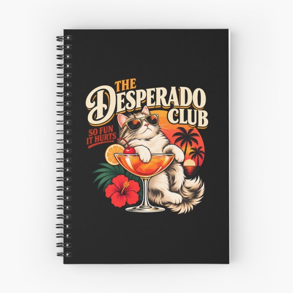 Item preview, The Desperado Club – Tropical Cocktail Cat, So Fun It Hurts designed and sold by ArchibaldStone.