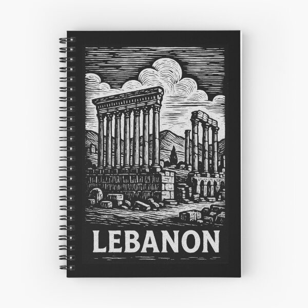 Item preview, Lebanon Linocut Style  designed and sold by Thistle-TShop.
