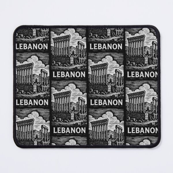 Item preview, Lebanon Linocut Style  designed and sold by Thistle-TShop.