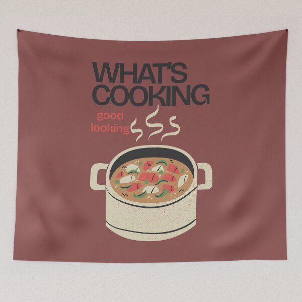 Item preview, Copy of What's Cooking Good Looking  designed and sold by WanderlustCoCo.