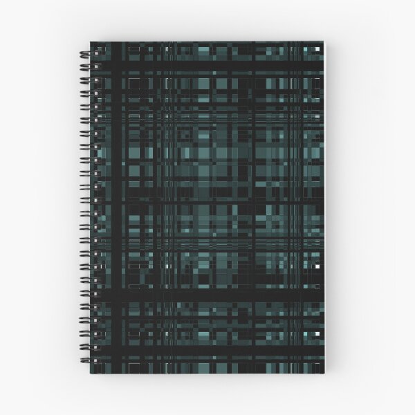 Item preview, Mineral Green and Black Checkered Stripes Pattern designed and sold by WD-Artist.