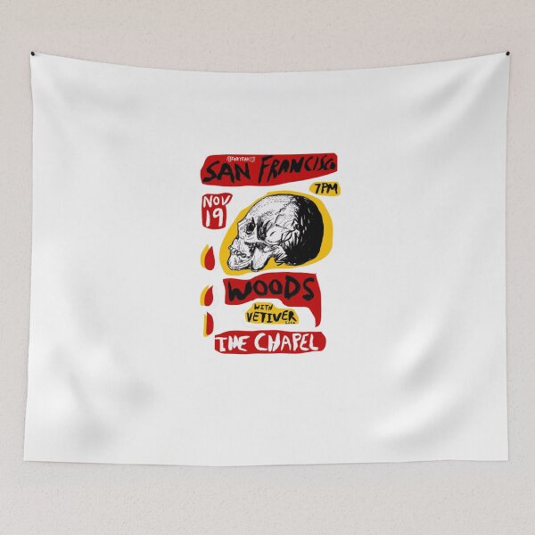 Item preview, Vetiver Skull Concert Merch designed and sold by SMOOTHMARKET.