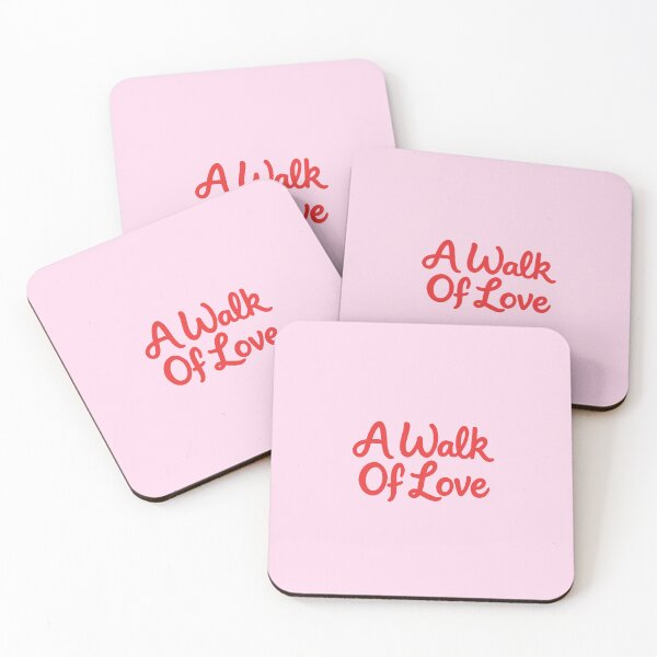 Item preview, A Walk Of Love Romantic Typography Quote designed and sold by r-wan-design.
