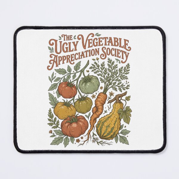 Item preview, The Ugly Vegetable Appreciation Society – Heirloom Botanical Illustration Art designed and sold by Luminari Creations.