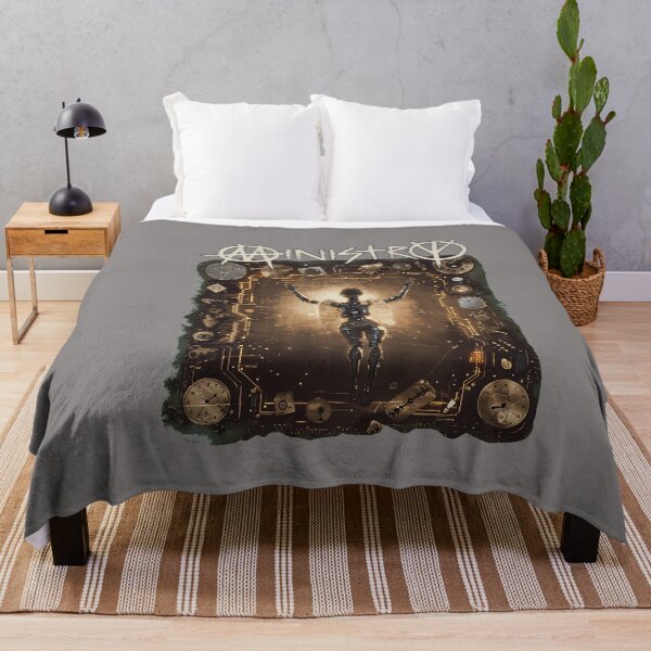 Item preview, Ministry Anarchy Clock Silhouette Artwork-6 designed and sold by ChristianZander.