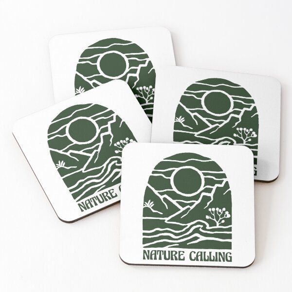 Item preview, Nature Calling Typography Design designed and sold by MD Ashraful Alam.