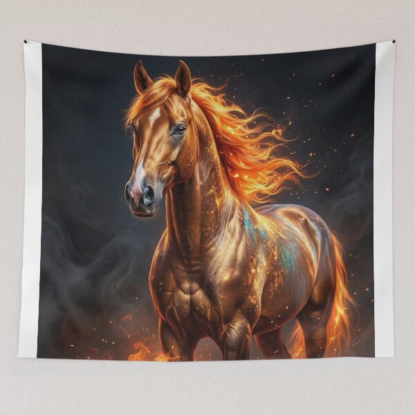Item preview, The Fire Bound Stallion designed and sold by PhrozenPhotos.