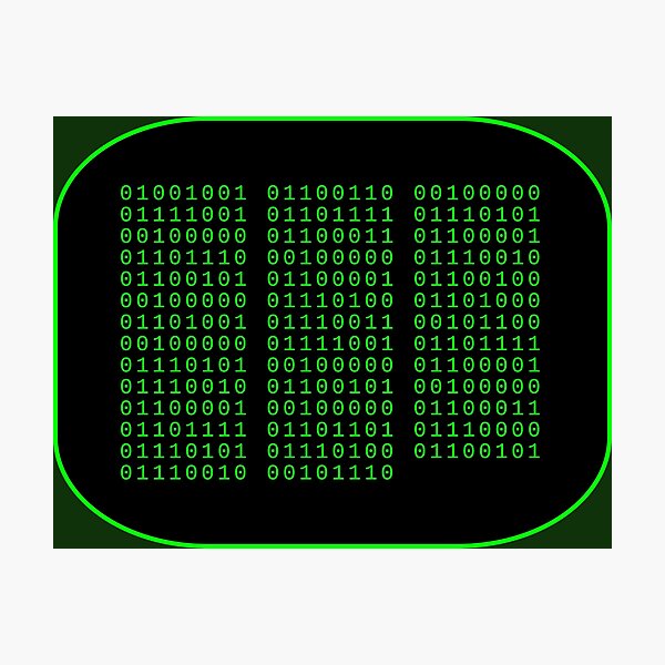 Item preview, If You Can Read This You Are a Computer designed and sold by Karate Octopus.