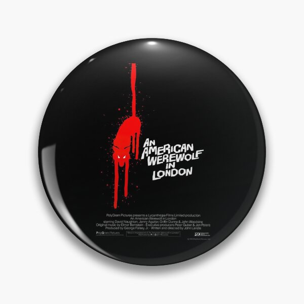 Item preview, An American Werewolf in London Poster 2 (No Background) designed and sold by Atomic Mouth Designs.
