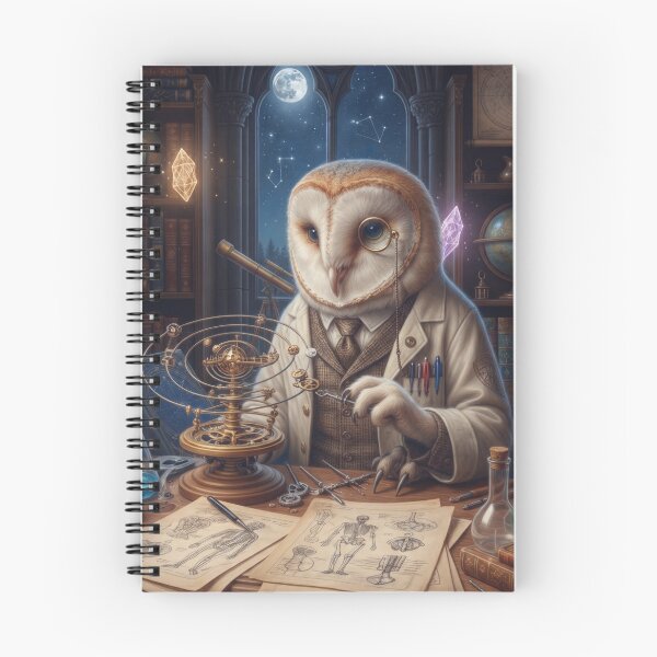 Item preview, Professor Hoot Celestial Mapmaker designed and sold by made by Golightly x.