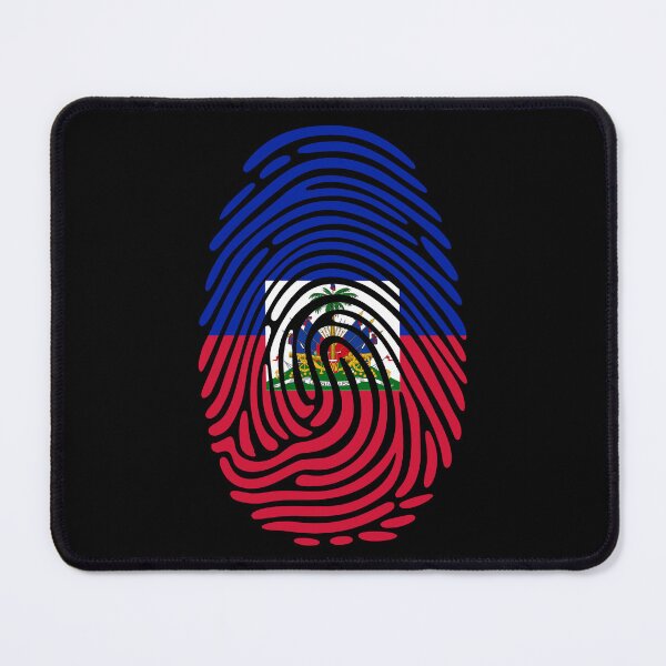 Item preview, Haiti Flag Fingerprint Identity DNA Heritage Graphic designed and sold by NTGUILTY.