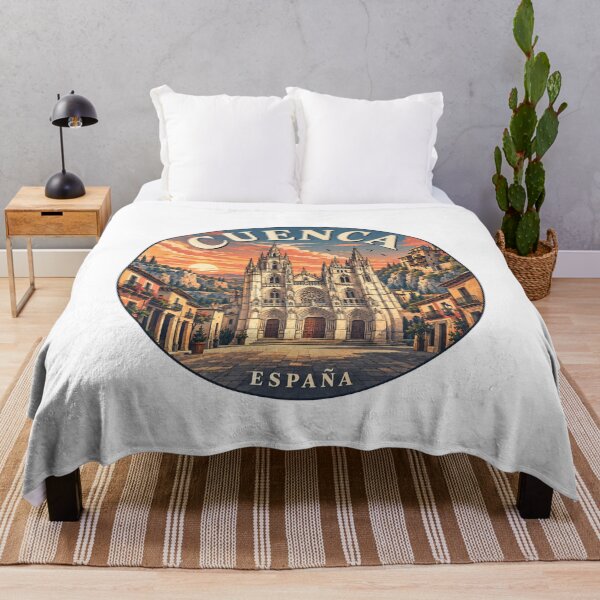Item preview, Cuenca España: Gothic Cathedral Sunset Design designed and sold by CircinusStore.